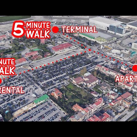 La Casetta Arancione Nell'Aeroporto Di Napoli Apartment Bagian luar foto